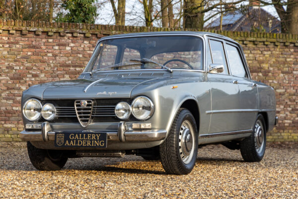 Alfa Romeo Giulia 1600 S Scioneri “Rare and unique” (Certificato di Origine) 1968