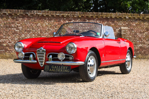 Alfa Romeo Giulia 1600 Spider “Restored and rebuilt” 1965
