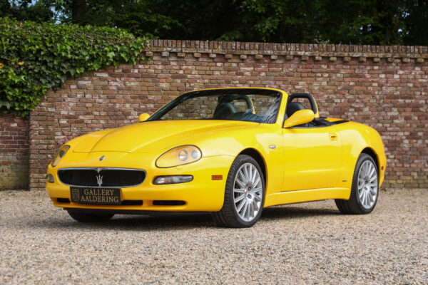Maserati Spyder 4200 GT “In distinctive Giallo Granturismo” MANUAL GEARBOX! 2004